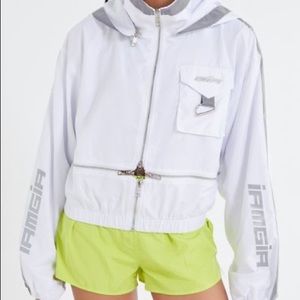 Iamgia reflective windbreaker